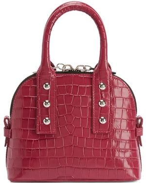 Giuseppe Zanotti Leather Shoulder Bag - Red