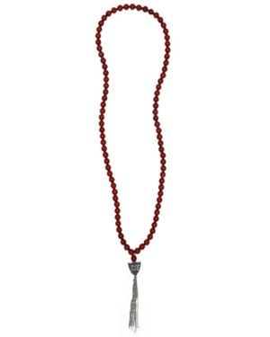 HTC Mystery Shield Beaded Necklace - White