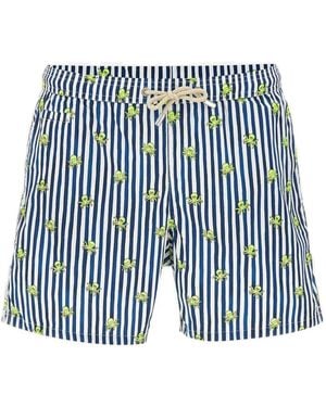 MC2 Saint Barth Polyester Lighting Micro Stretch - Blue