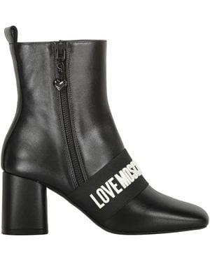 Love Moschino ロゴ ブーツ 70mm - ブラック