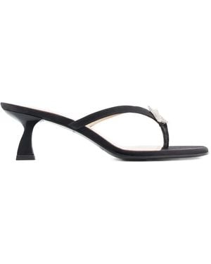 NODALETO Dona Ariel Sandalen Mit Sterndetail - Weiß