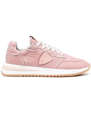 Philippe Model Panelled Tropez Trainers With Seam Detailing - Pink