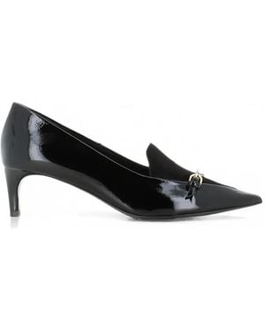 Roberto Del Carlo Buckle-Detail Pointed-Toe Court Shoes - Black