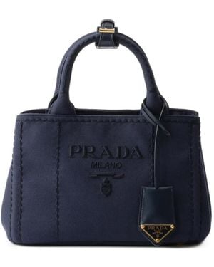 Prada Jardinière Mini Bag - Blue