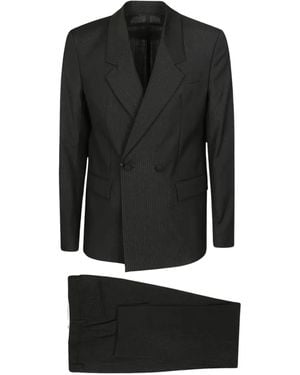 Tagliatore Completo Gessato - Nero