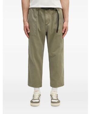 Gramicci Belted Side-Pocket Trousers - Green