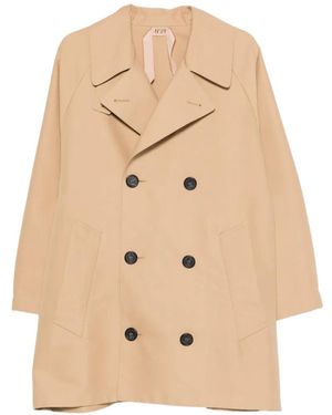 N°21 Gabardina Con Doble Botonadura - Neutro