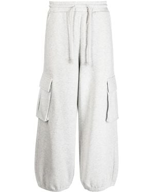 FIVE CM Logo-Patch Cotton-Blend Track Trousers - White