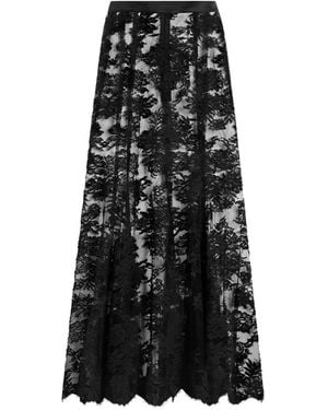 Dolce & Gabbana Rock Mit Chantilly-Spitze - Schwarz