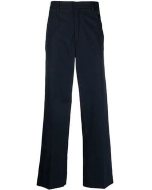 Barena Mid-Rise Straight-Leg Pants - Blue