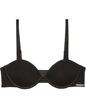 Fleur du Mal Le Stretch Micro Multi-Way Bra - Black