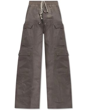Rick Owens コットンパンツ - グレー
