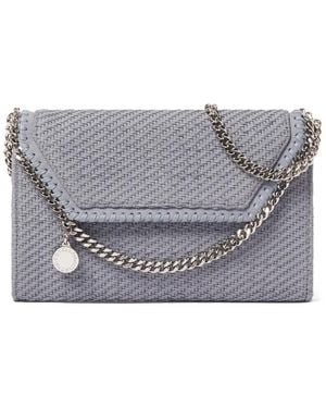 Stella McCartney Borsa A Spalla Falabella Mini - Grigio