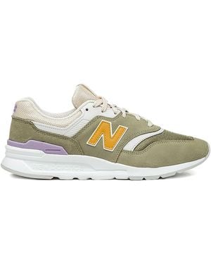 New Balance 997 "True Camo/Golden Hour" Sneakers - Green