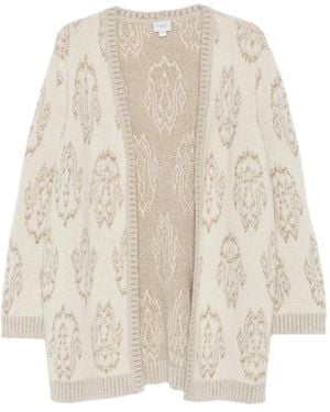 Giambattista Valli Cardigan À Motif Géométrique - Neutre