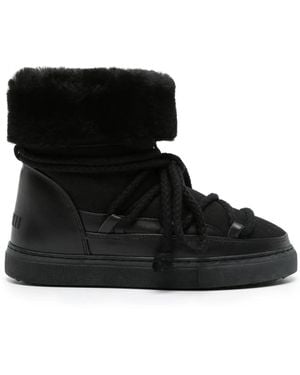 Inuikii Classic High Shearling-Detailed Boots - Black