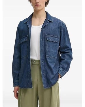 IRO Camicia Denim Con Tasche - Blu