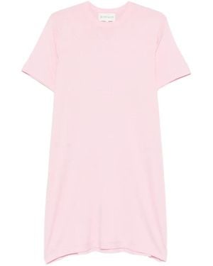 Bompard T-Shirtjurk Met Ronde Hals - Roze