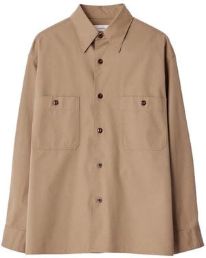 Lemaire Two-Pocket Shirt - Natural
