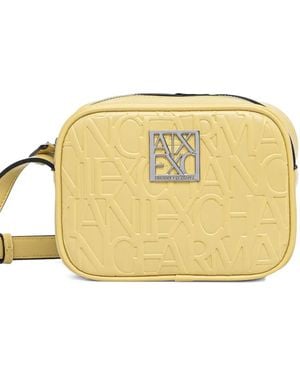 ARMANI EXCHANGE Umhängetasche Mit Logo-Schild - Mettallic