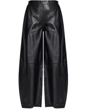 AllSaints 'Etta' Leather Pants - Black