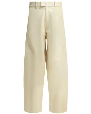 Goldwin Panelled Jeans - Natural