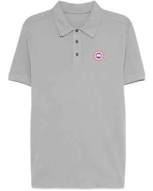 Canada Goose Polo Shirts - Grey