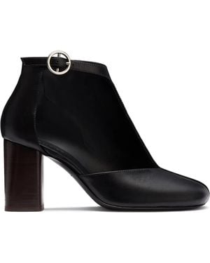 Lemaire 80mm カットアウトブーツ - ブラック