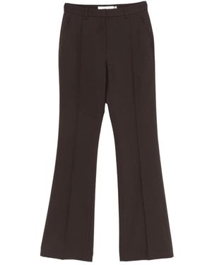AYA MUSE Seam-Detail Pants - Gray