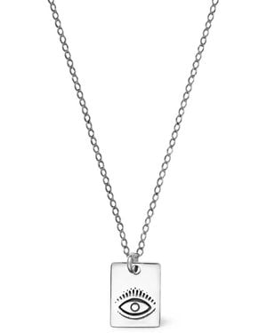 Elle Macpherson Hypnos Eye Necklace - Metallic