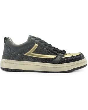 HTC Starlight Glitter-Detail Trainers - Black