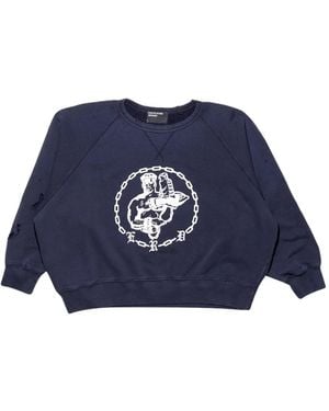 Enfants Riches Deprimes Sweatshirt mit Raglanärmeln - Blau