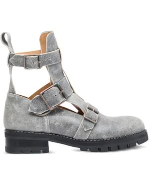 Vivienne Westwood Bottines À Découpes - Gris