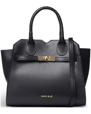 Marc Ellis Logo-Detail Tote Bag - Black