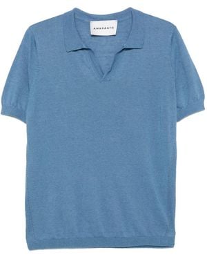 Amaranto Short Sleeve T-Shirt - Blue