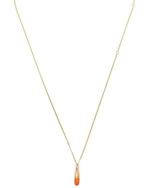 True Rocks Collana Con Pendente - Metallizzato