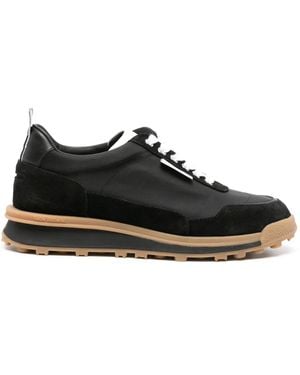 Thom Browne Alumi スエードパネル スニーカー - ブラック