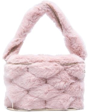 Rosantica Super Holli Fluffly Tote Bag - Pink