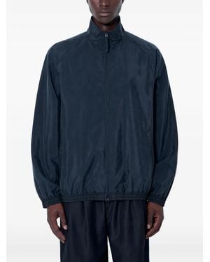 Ssstein Stand-Collar Zip-Up Jacket - Blue
