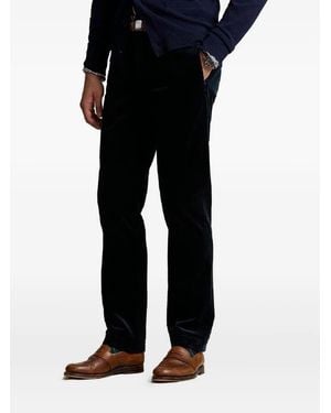 Polo Ralph Lauren Straight-Leg Corduroy Trousers - Black