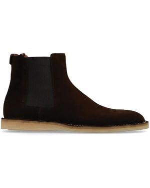 Dolce & Gabbana Suede Chelsea Boots - Black