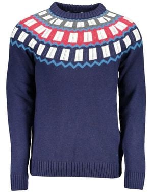 GANT Fair Isle Cotton Jumper - Blue