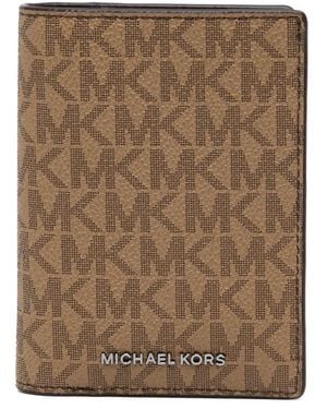 Michael Kors Hudson Cardholder - Brown