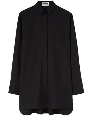 Jil Sander Tuesday P.M. Silk Shirt - Black