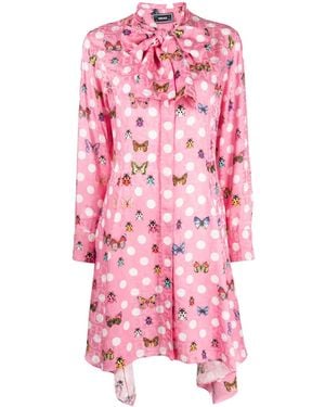 Versace Vestido corto Butterflies & Ladybugs - Rosa