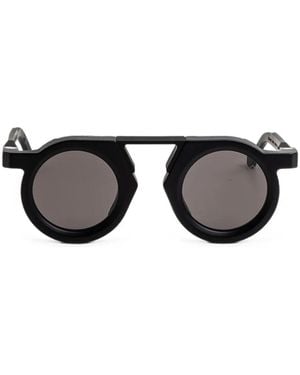 VAVA Eyewear Round-Frame Sunglasses - Black