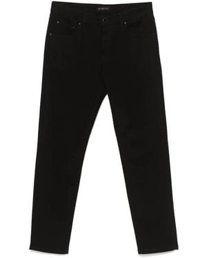 Manuel Ritz Logo-Patch Jeans - Black