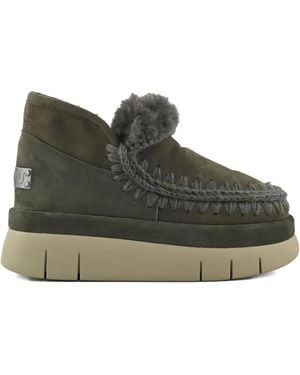 Mou Bounce Welt Trainers - Green
