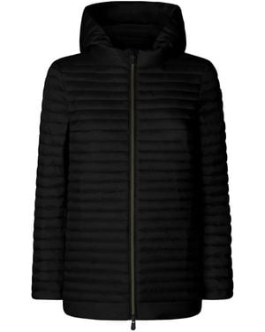 Save The Duck Hooded Jacket - Black