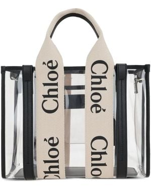 Chloé Woody ハンドバッグ S - ホワイト